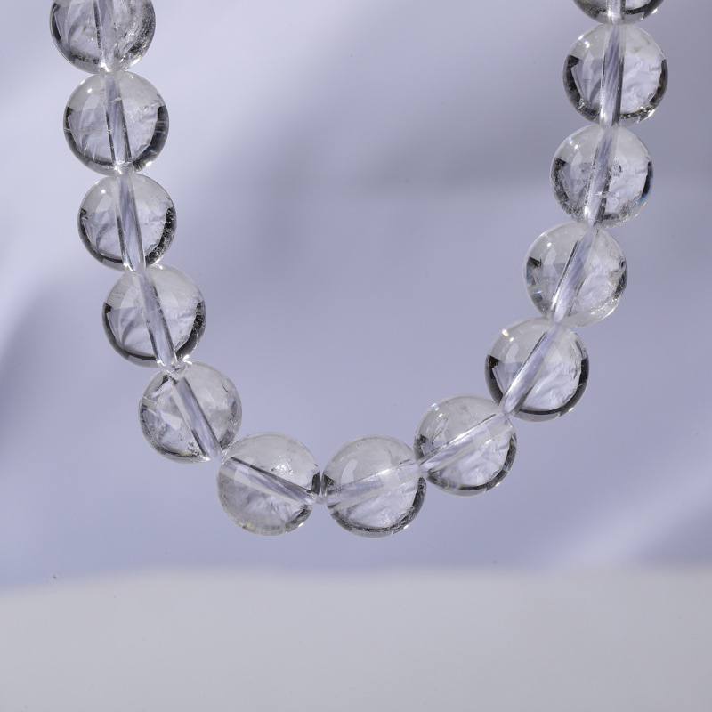 Kristalne perle za narukvicu – slobodne perle, prirodni stil, totem uzorak, obojena površina