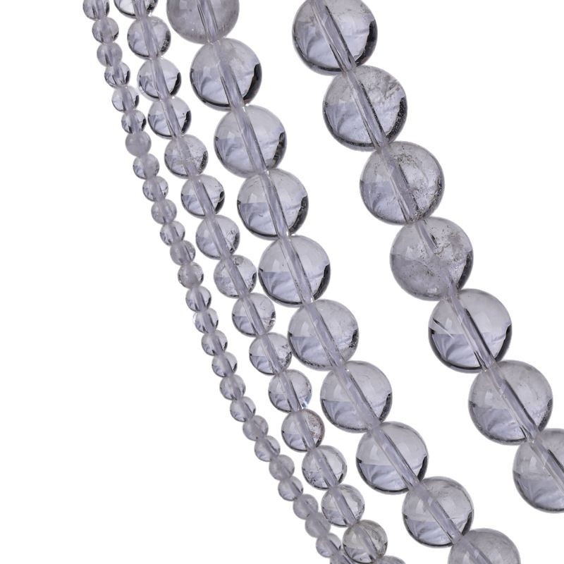 Kristalne perle za narukvicu – slobodne perle, prirodni stil, totem uzorak, obojena površina