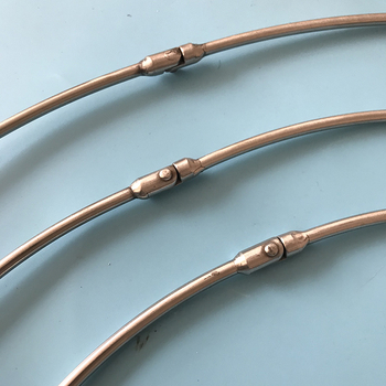 Inel de plasă de pescuit din oțel inoxidabil, cu interfață universală, pliabil și întărit