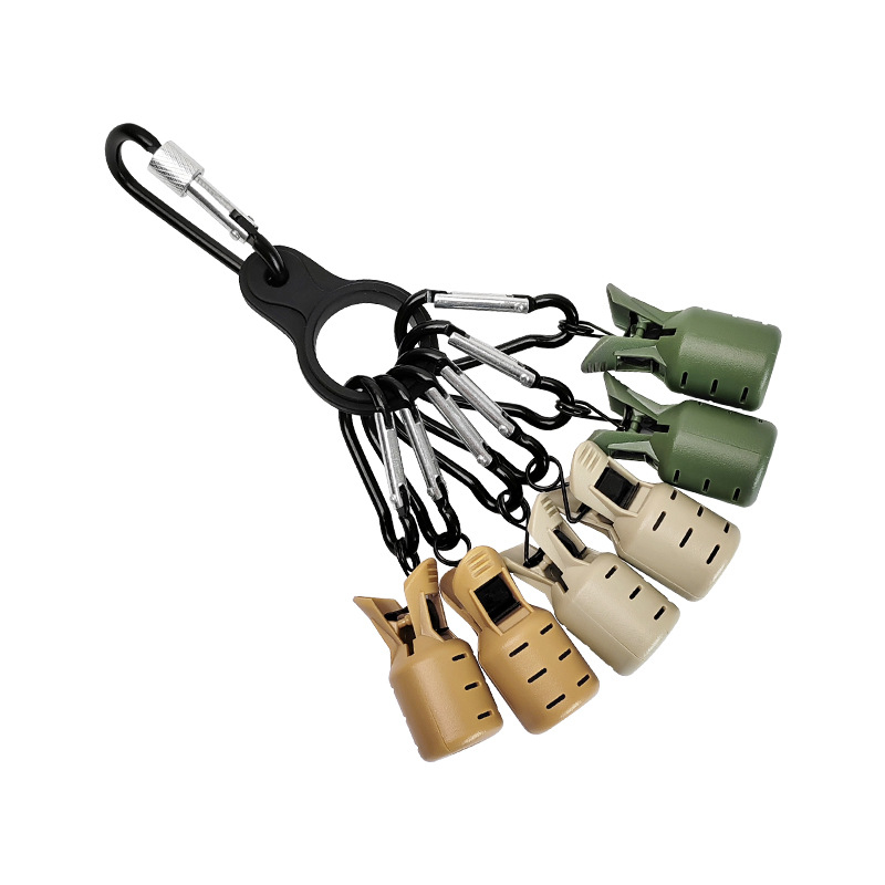 Capac protectie pentru carabinier cu șurub pentru cârlig de creveți din lemn, accesorii pescuit anti-zgârieturi, brand Ailuya, material ABS