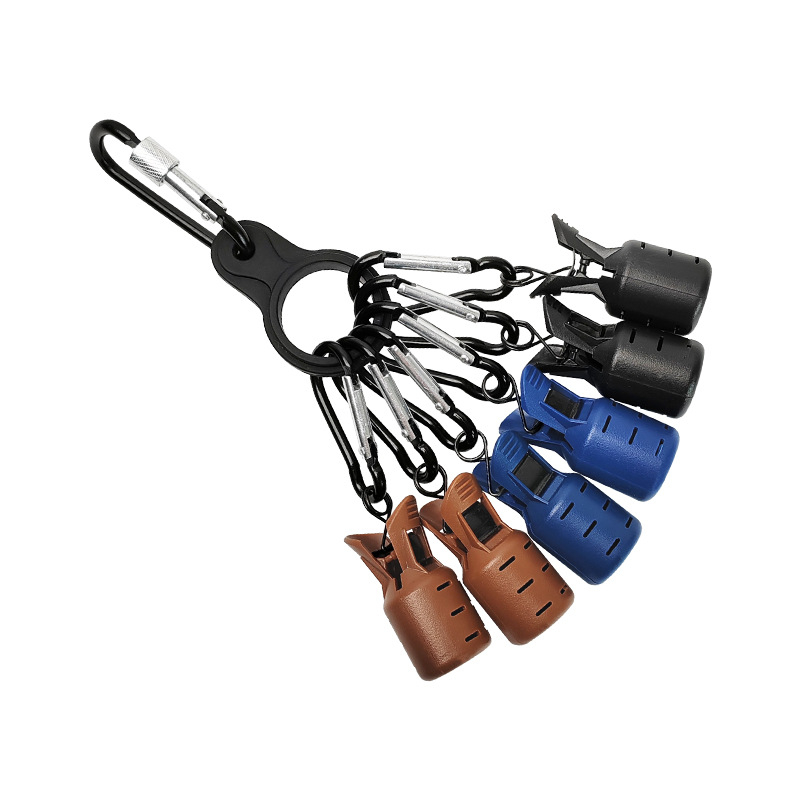 Capac protectie pentru carabinier cu șurub pentru cârlig de creveți din lemn, accesorii pescuit anti-zgârieturi, brand Ailuya, material ABS