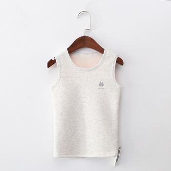 Bērnu ziemas veste bez piedurknēm ar flīsa iekšējo odere, universāla, apaļš kakls, kokvilnas maisījums 55%, piemērota 8+ gadu vecumiem.