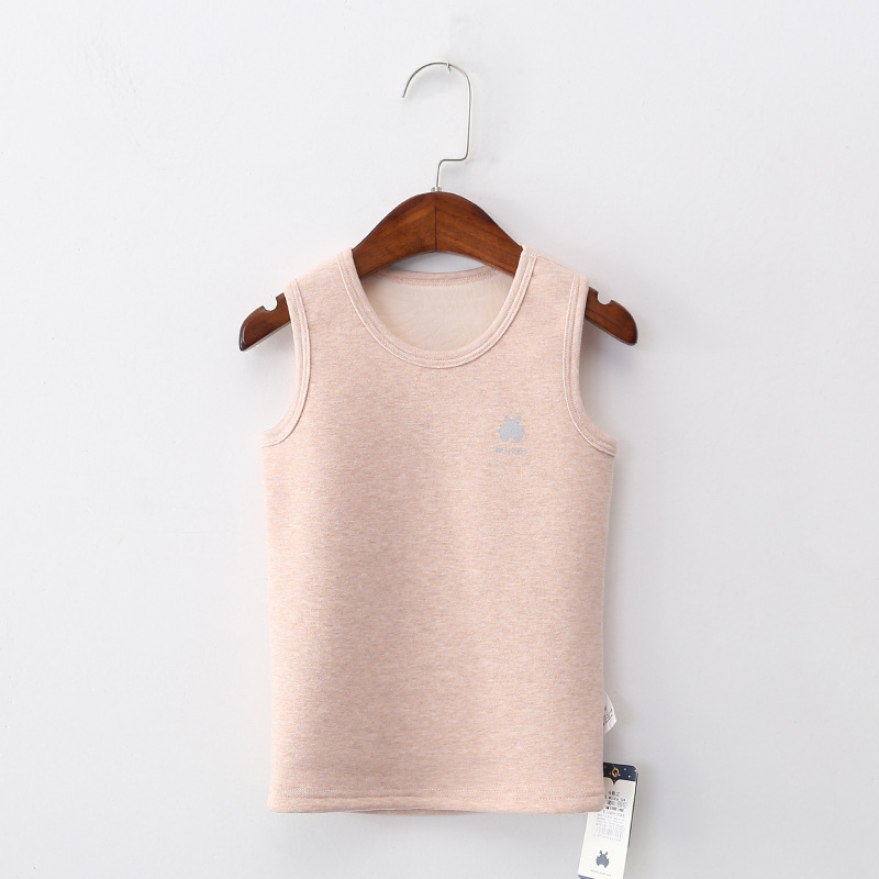 Bērnu ziemas veste bez piedurknēm ar flīsa iekšējo odere, universāla, apaļš kakls, kokvilnas maisījums 55%, piemērota 8+ gadu vecumiem.