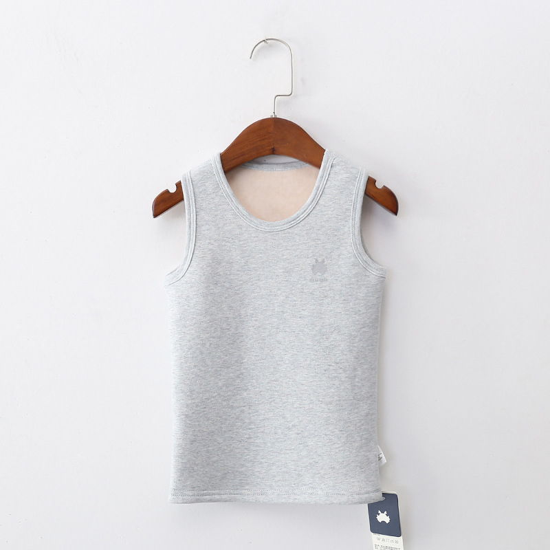 Bērnu ziemas veste bez piedurknēm ar flīsa iekšējo odere, universāla, apaļš kakls, kokvilnas maisījums 55%, piemērota 8+ gadu vecumiem.