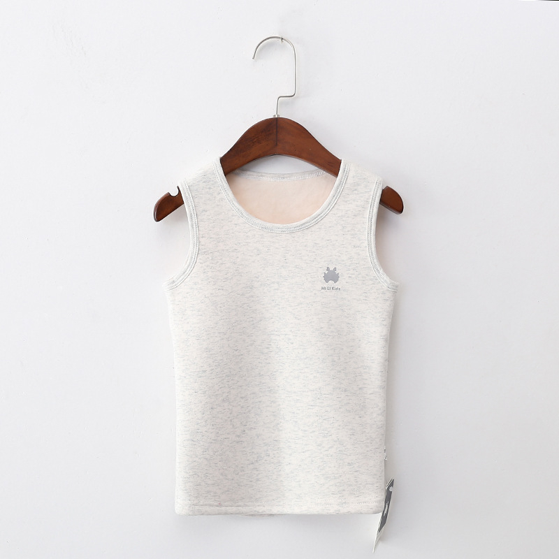 Bērnu ziemas veste bez piedurknēm ar flīsa iekšējo odere, universāla, apaļš kakls, kokvilnas maisījums 55%, piemērota 8+ gadu vecumiem.