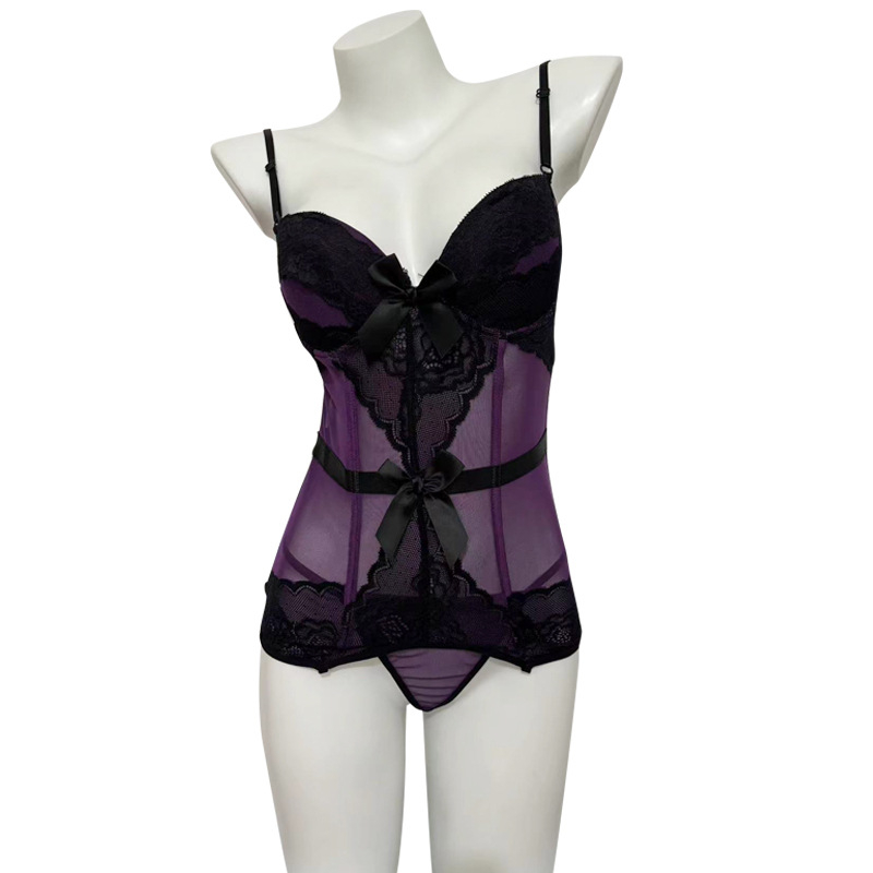 Női egyenruha-stílusú fehérnemű szett — poliészter szövet 90–95% (2024 tavasz)