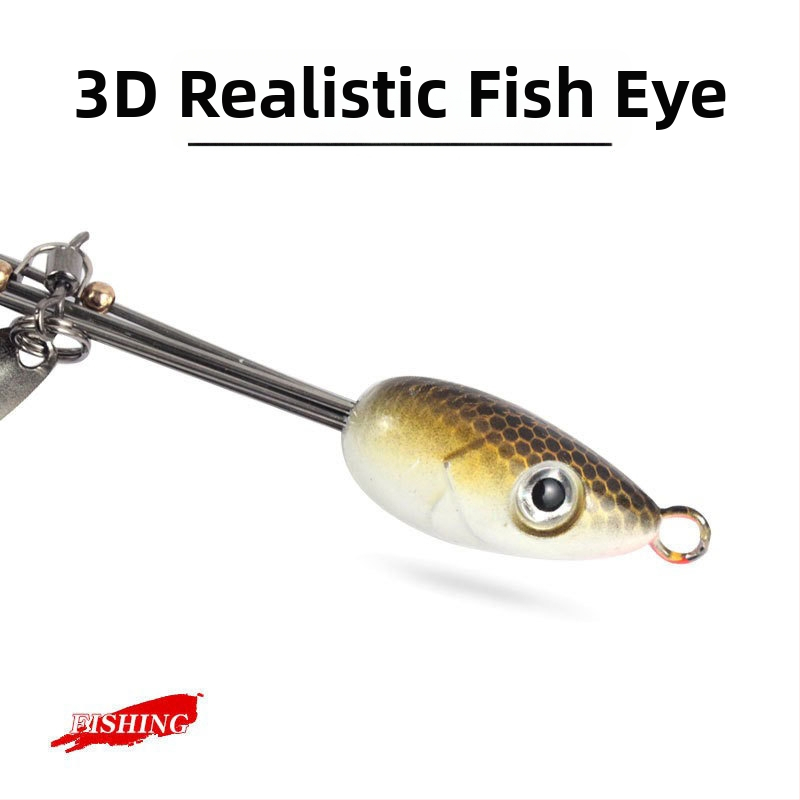 Jetfish Power penkių dalių dirbtinių masalų komplektas žvejybai — imitaciniai/biomimetiniai masalai, kilmė Weihai