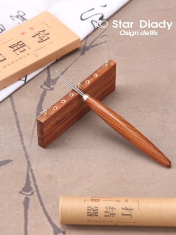 Set alata za vezivanje čvorova za ribolovnu liniju i udice - Rosewood konstrukcija - Huansheng brend