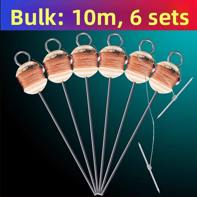 Set udica za kornjače, bez bodlja, Giant Finned King, za ribolov na jezeru