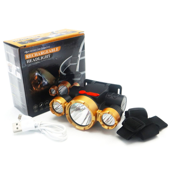 LED челна лампа, презареждаема литиева батерия, два режима, водоустойчива, обхват до 100 м