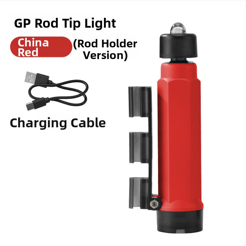 Plostui skirta žvejybos šviesa - įkraunama LED, plastikinė konstrukcija, veikimo spindulys iki 50 m