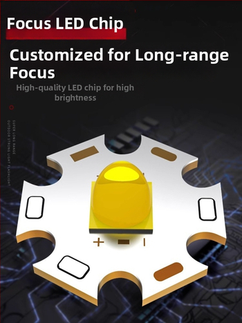 LED čelovka, dobíjateľná, model B90, batéria 18650, dosvit ≥500 m, výdrž 60 h, odolná voči vode