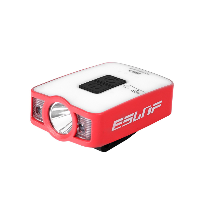 LED челна лампа за къмпинг с клип за шапка, водоустойчива, презареждаща се, лъч 150 м, време на осветление 8–65 ч
