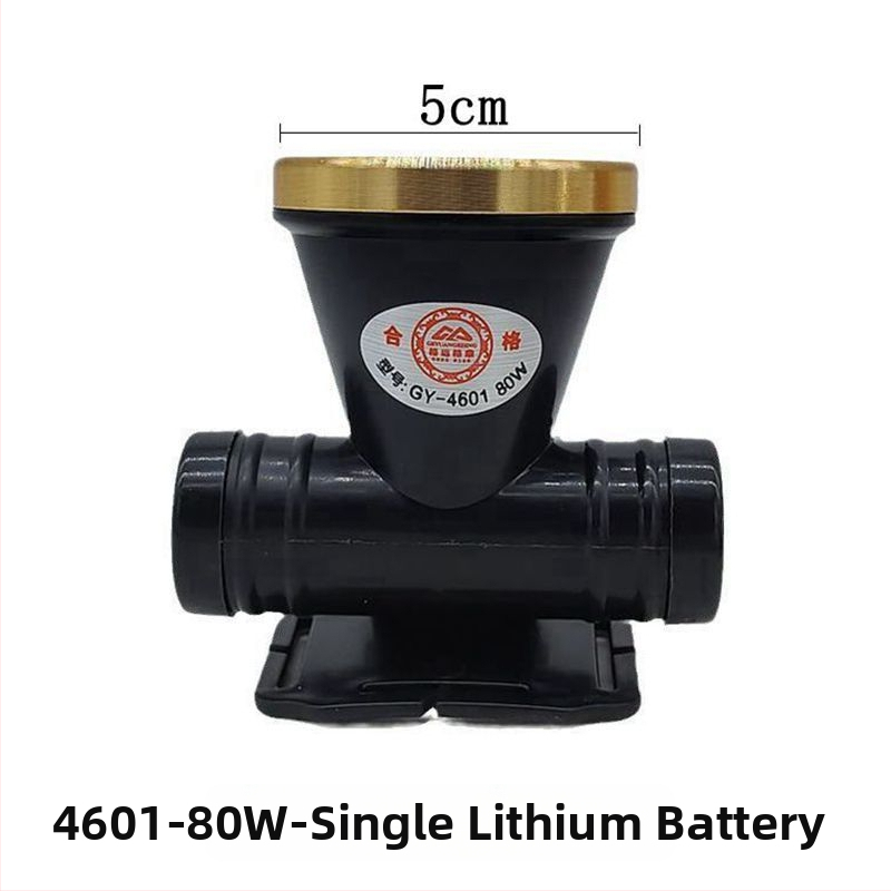 LED челник за къмпинг, 100W водоустойчив, презареждаем, 2200mAh батерия, обхват 100–200 м