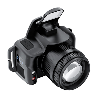 LED κεφαλοφακος U8 για υπαίθριες εξορμήσεις — επαναφορτιζόμενος, δέσμη 300 μ+, αυτονομία 6–7 ωρών