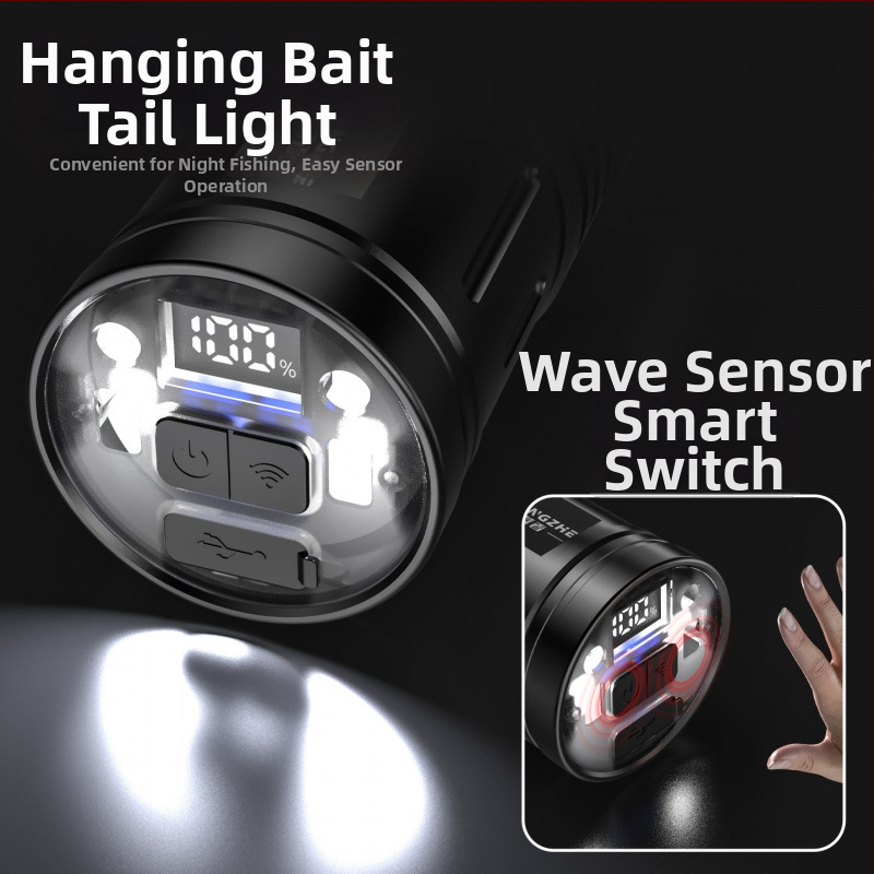 Camper Naktinės žvejybos lemputė – Įkraunama, Įkroviklis įtrauktas