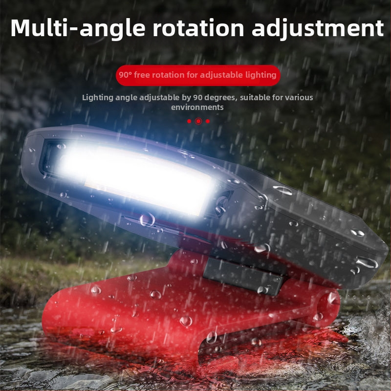 LED galvos žibintuvas naktinei žvejybai su jutikliu, įkraunamas, atsparus vandeniui, galingas apšvietimas