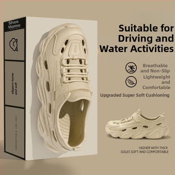 Сандали – дишащи, антихлъзгащи; EVA горнище и EVA подметка; инжекционно формовани (EVA горнище, EVA подметка, дишащи, антихлъзгащи, инжекционно формовани)