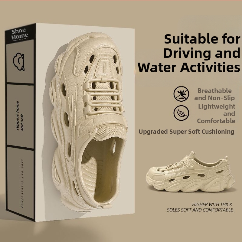 Сандали – дишащи, антихлъзгащи; EVA горнище и EVA подметка; инжекционно формовани (EVA горнище, EVA подметка, дишащи, антихлъзгащи, инжекционно формовани)