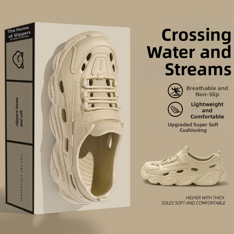 Сандали – дишащи, антихлъзгащи; EVA горнище и EVA подметка; инжекционно формовани (EVA горнище, EVA подметка, дишащи, антихлъзгащи, инжекционно формовани)