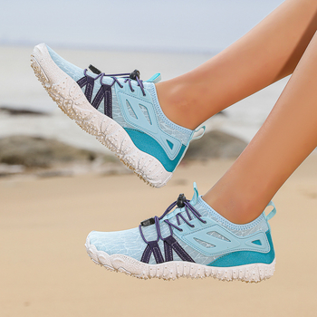 Cipele za hodanje uz rijeku za muškarce i žene – prozračna mrežasta unutrašnjost, EVA gornji dio, EVA srednji sloj, protuklizna gumena potplat, niski kroj