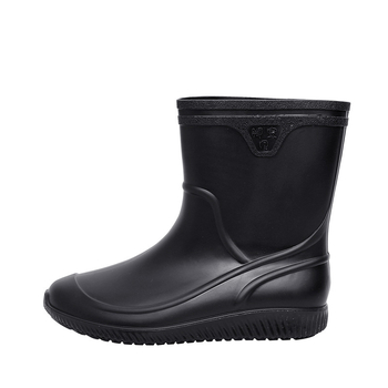 Мъжки дъждовни ботуши, средна височина (PVC горна част; EVA стелка; противохлъзгаща подметка; топли)
