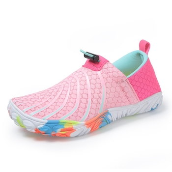 Dječje tenisice za prelazak rijeke: gornji dio od mrežaste tkanine, izdržljiva gumena đon, srednja gumena podstava, niski kroj