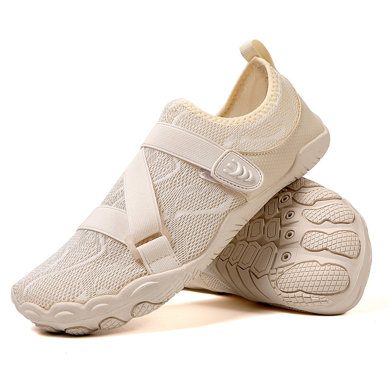 Cipele za obilazak rijeke, gornji dio od elastične tkanine, mrežasta unutrašnjost, protuklizna gumena potplata, niski dizajn, gumena srednja podmetača