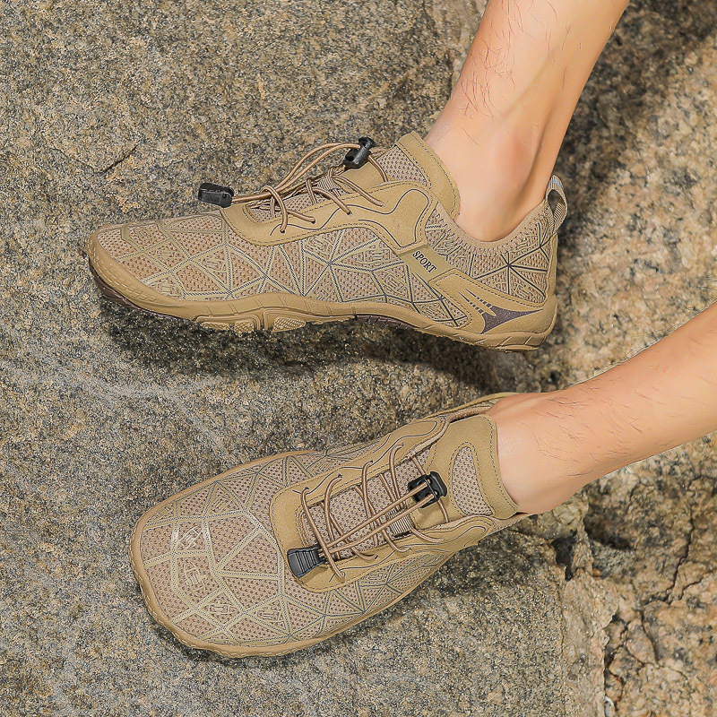 Petprstne tenisice za riječnu potragu s elastičnim remenom, prozračnim mrežastim gornjim dijelom, EVA srednji dio i protuklizna gumena potplata