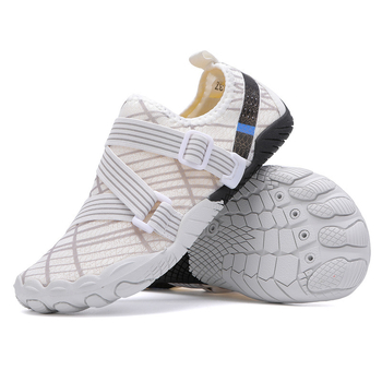 Petoprstne vodene tenisice s Velcro zatvaranjem, prozračni mrežasti gornji dio, niski profil, gumeni potplat otporan na trošenje, gumeni srednji dio