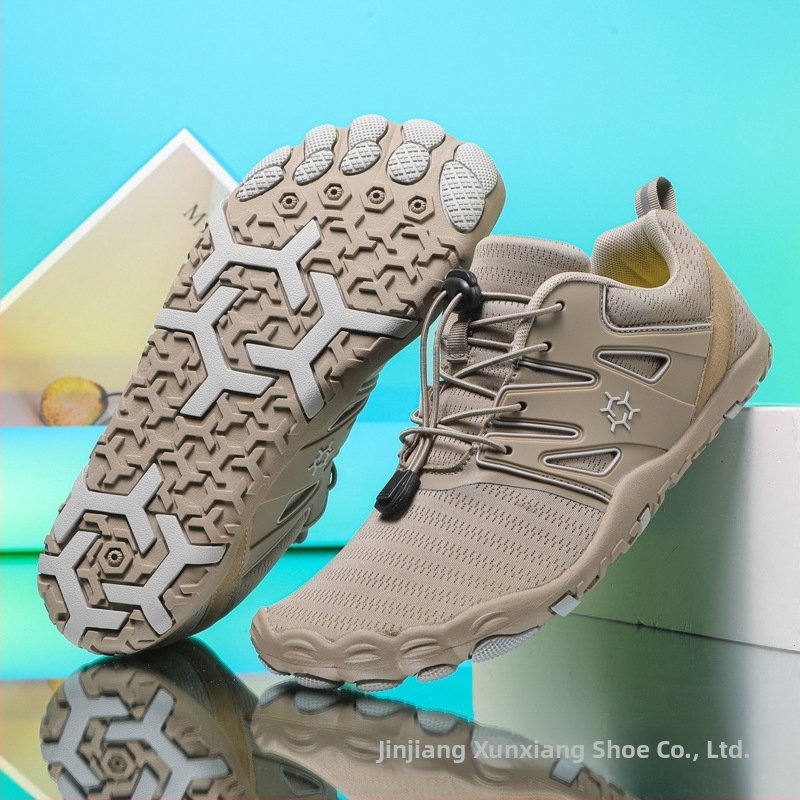 Vodene tenisice s pet prstiju za vanjsku upotrebu – mrežasti gornji dio, EVA srednja potplat, protivklizna gumena potplata, zatvaranje elastičnim pojasom, unisex