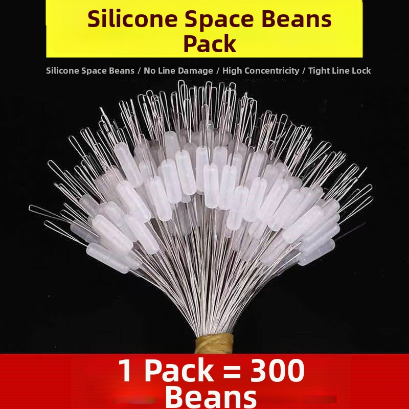 Silikona spacer pērle olīvu formas makšķerēšanai — cilindrisks dizains, HG15641654