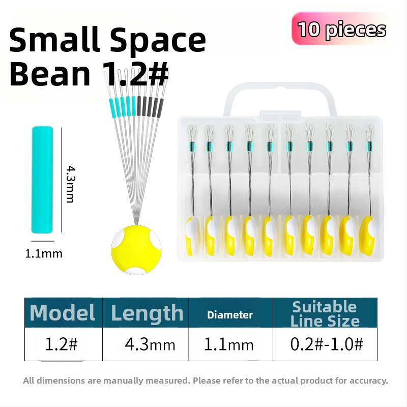 Space Beans makšķerēšanas piederumi, materiāls: zīda zieds, vairumtirdzniecības iepakojums, bloķējošs dizains