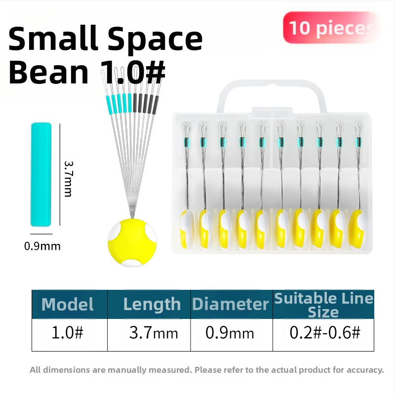 Space Beans makšķerēšanas piederumi, materiāls: zīda zieds, vairumtirdzniecības iepakojums, bloķējošs dizains