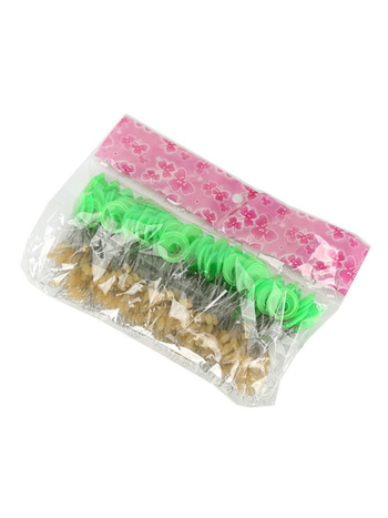 Galvenās makšķerēšanas līnijas komplektam piederumi - olīve formas space bean, augstas kvalitātes gumija