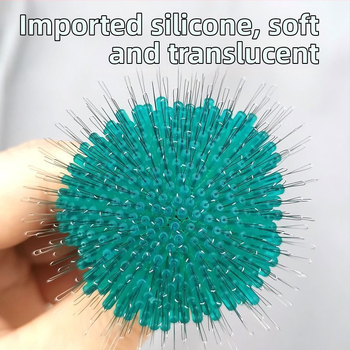 Silikono kosminiai karoliukai, aukštos kokybės, 300 vnt