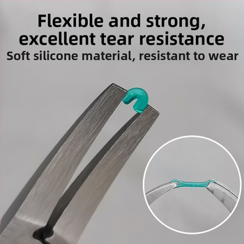 Silikono kosminiai karoliukai, aukštos kokybės, 300 vnt