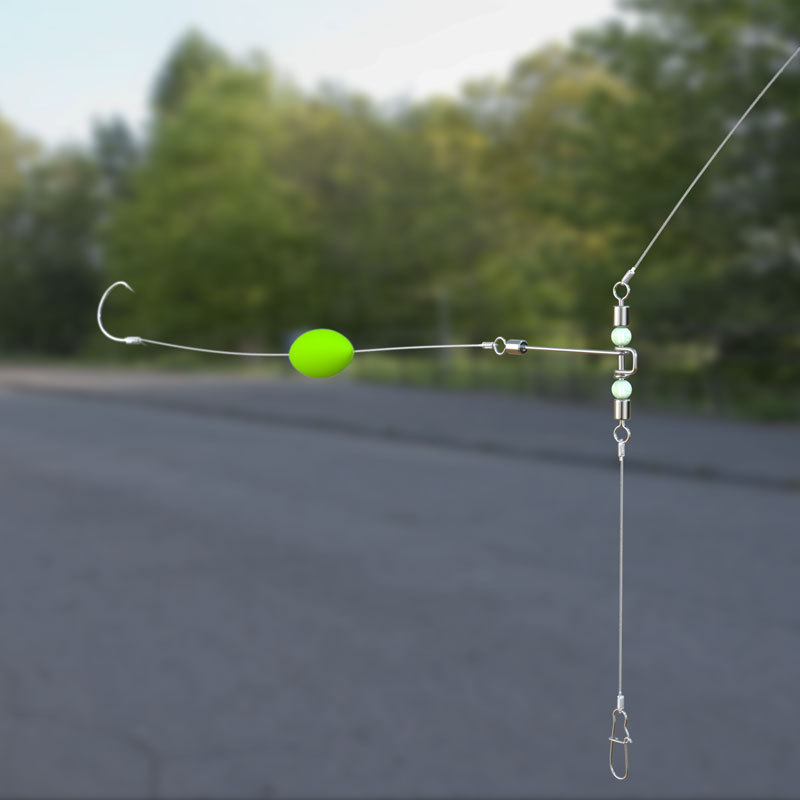 Σετ ψαρέματος με χαρταετό — Αντεστραμμένο σετ, εξοπλισμός με νάιλον νήμα, κατάλληλο για ποταμούς, λίμνες και φράγματα