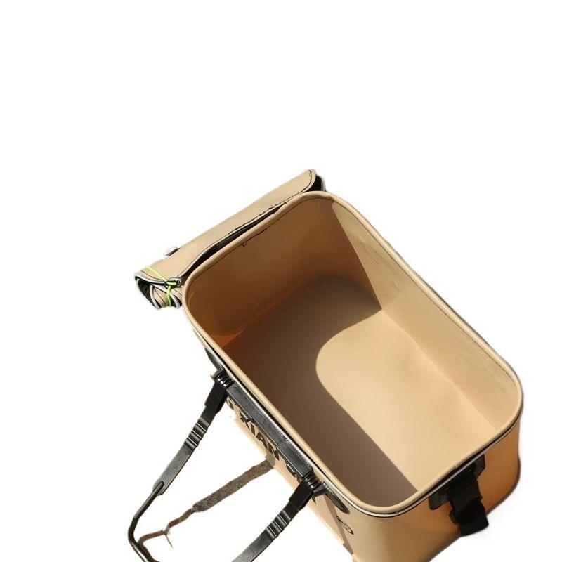 ΕVA πτυσσόμενο κουτί ψαρέματος και κάδος για ζωντανά ψάρια – προστασία, παχύτερος κάδος, πολυλειτουργικός εξοπλισμός αλιείας