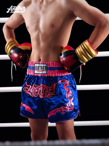 Anotherboxer Muay Thai šortsi – Unisex za odrasle, trening Sanda/Wushu, mješavina kemijskih vlakana, podstava poliester 100%