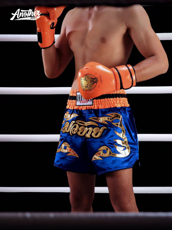 Anotherboxer Muay Thai šortsi – Unisex za odrasle, trening Sanda/Wushu, mješavina kemijskih vlakana, podstava poliester 100%