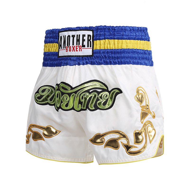 Anotherboxer Muay Thai šortsi – Unisex za odrasle, trening Sanda/Wushu, mješavina kemijskih vlakana, podstava poliester 100%