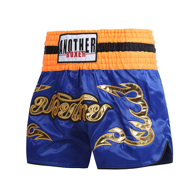 Anotherboxer Muay Thai šortsi – Unisex za odrasle, trening Sanda/Wushu, mješavina kemijskih vlakana, podstava poliester 100%