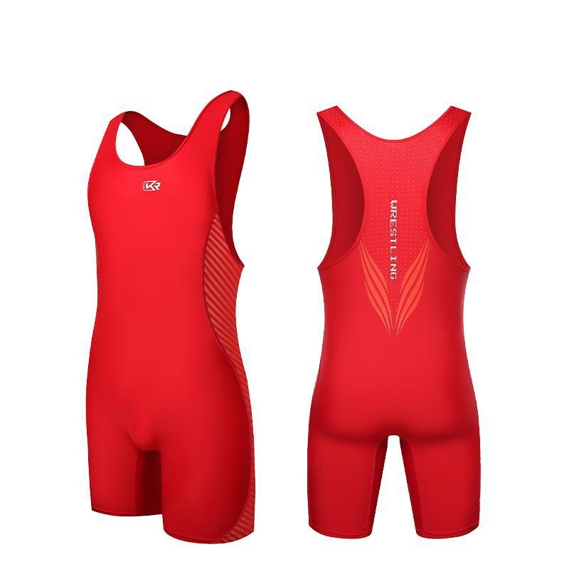 Conrad borilački kombinezon, unisex, slobodni stil trening, 95% spandex, visoka elastičnost, crveno-plava