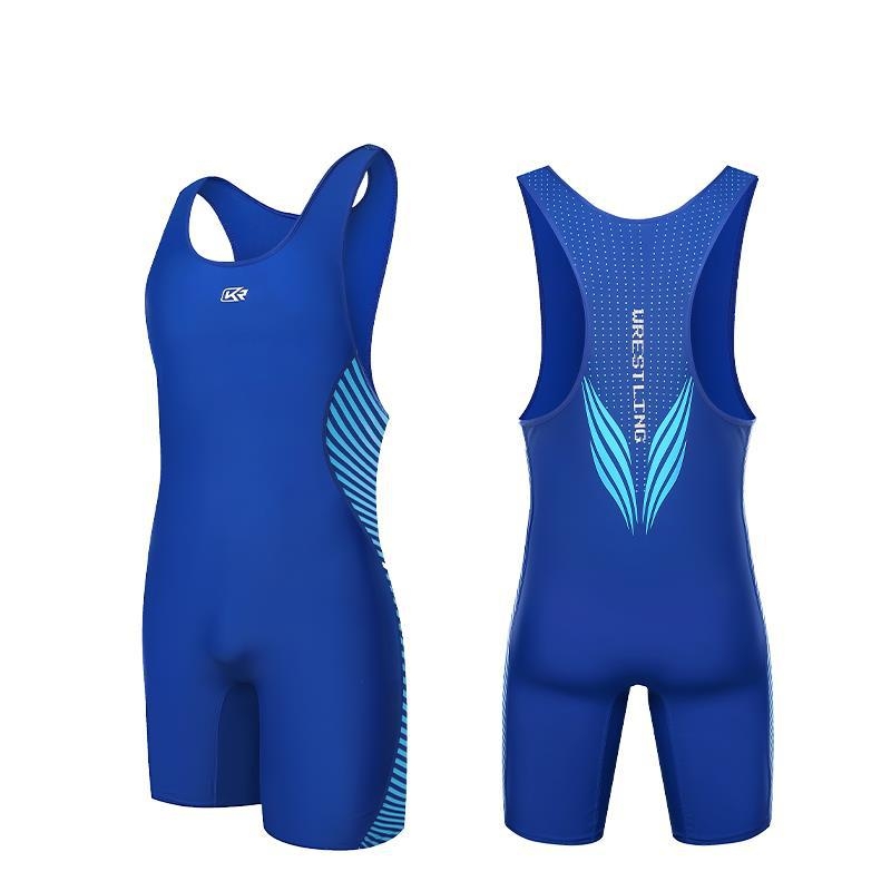 Conrad borilački kombinezon, unisex, slobodni stil trening, 95% spandex, visoka elastičnost, crveno-plava