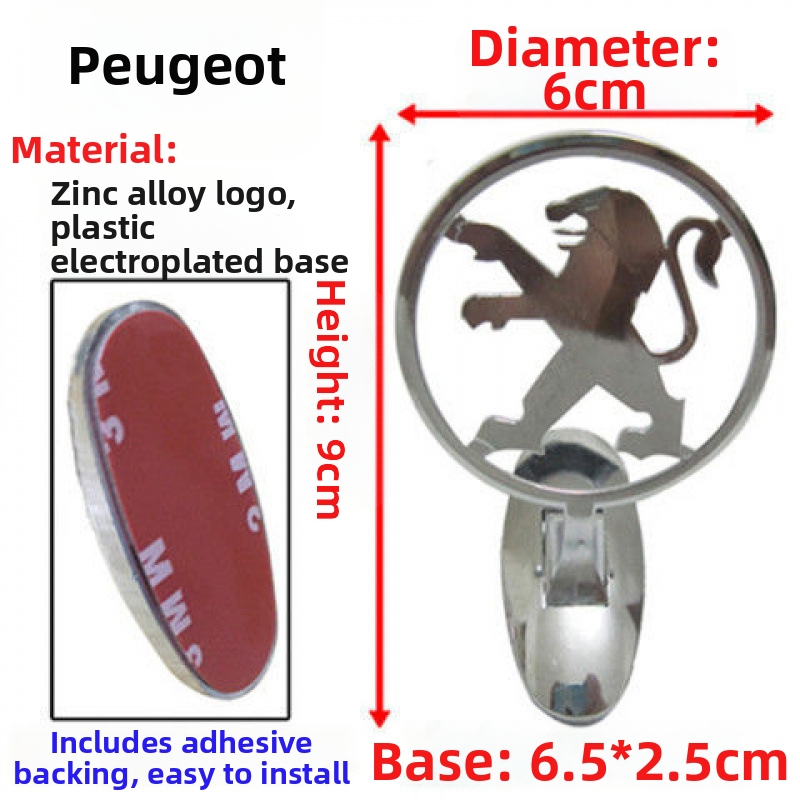 Automobilio emblema - 3D lipdukto medžiaga - Magnetinis montavimas - Personalizuotas automobilio logotipas