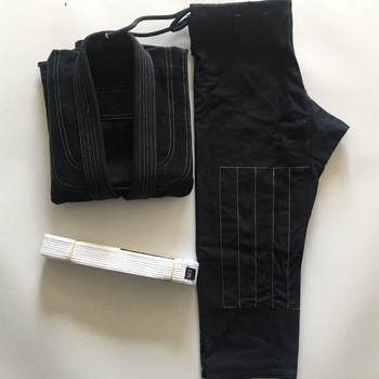 Gi για Brazilian Jiu-Jitsu, ύφασμα 100% βαμβάκι, επένδυση από βαμβάκι, κατάλληλο για πολεμικές τέχνες και αυτοάμυνα