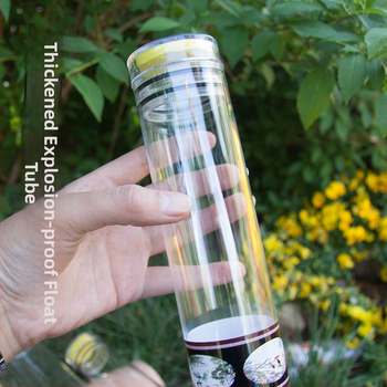 Skaidrus žvejybos įrangos kibiras, didelė talpa ir itin storos sienos