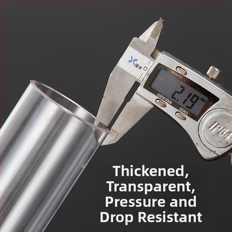 Skaidrus žvejybos įrangos kibiras, didelė talpa ir itin storos sienos