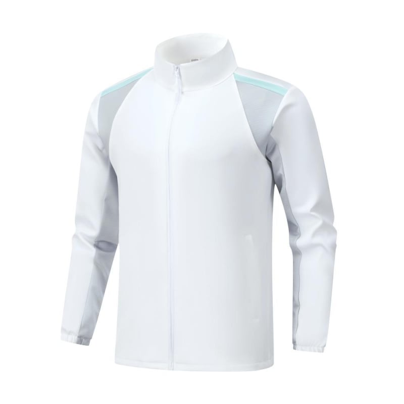 Яке за упражнения и тренировки по бойни изкуства – Унисекс, дълъг ръкав, стойка яка, смес полиестер-еластан 92%/8%